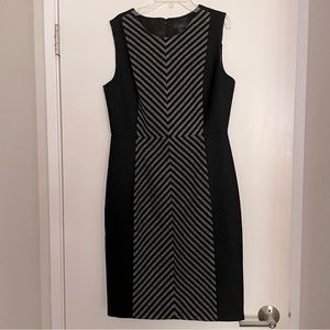 J. Crew Pleated Wool Sleeveless Sheath Dress